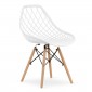 Krzesło SAKAI - białe x 4