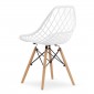 Krzesło SAKAI - białe x 4