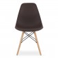 Krzesło OSAKA kawa / nogi naturalne x 4