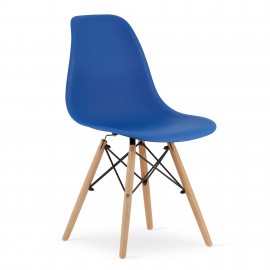 4-ių kėdžių komplektas OSAKA mėlynas