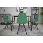 Krzesło OSAKA zielone / nogi czarne x 4