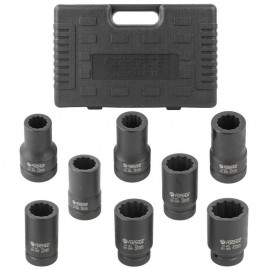 Smūginių galvučių rinkinys Forsage 1"  8el.  (22-41mm)