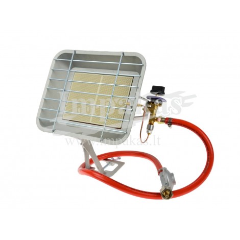 Dujinis šildytuvas su Piezo 3,6kW GEKO G80531