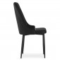 Krzesło AMORE - czarne x 4